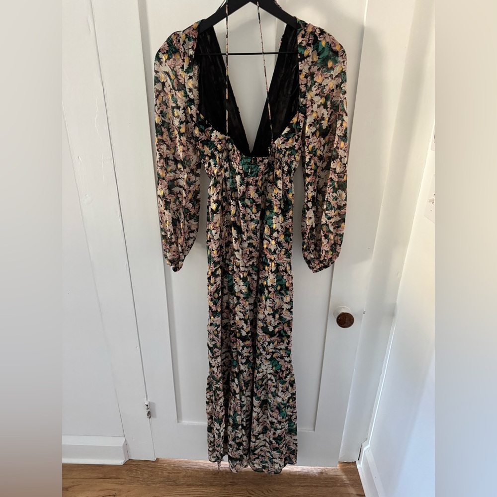Astr Floral Long Sleeve Dress - Picture 3 of 4